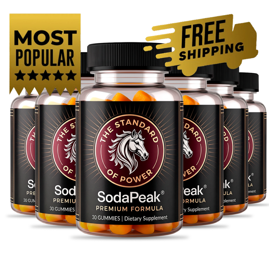 SodaPeak six-bottle pack